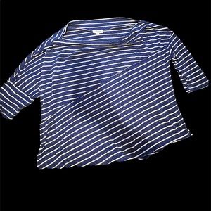 Dani-Rae Company- Blue & White striped top